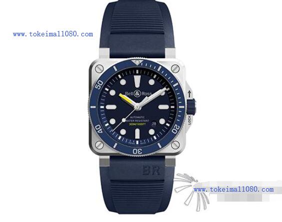 ベル＆ロス BR03-92 DIVER BLUEシリーズ 腕時計